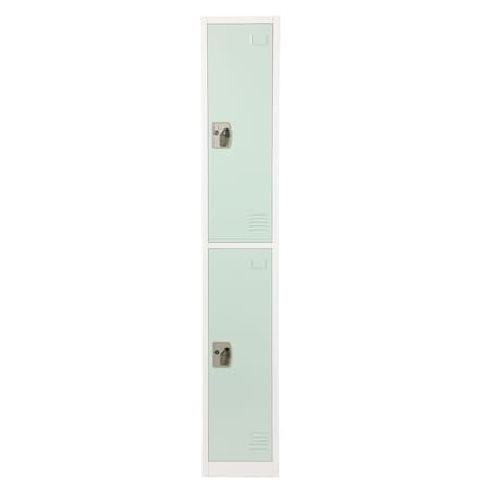 Adiroffice 12 in W, 12 in D, 72 in H, Steel ADI629-202-MGRN